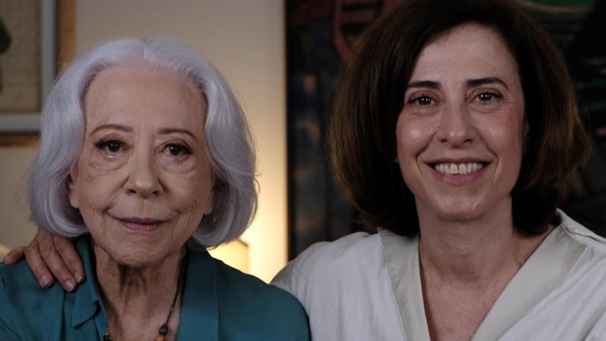 Fernanda Montenegro comemora vitória da filha Fernanda Torres no Globo