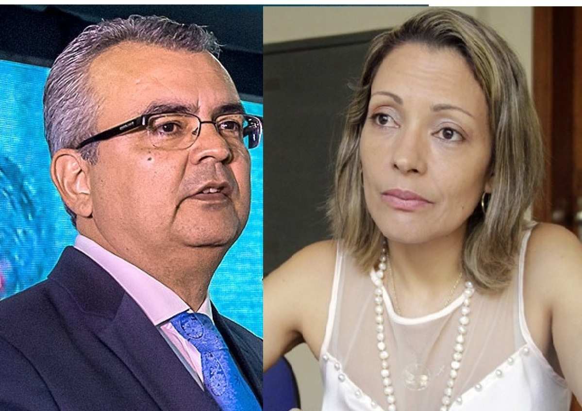 Paulo Taques e Alana Cardoso