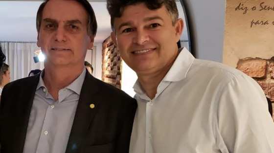 Jose Medeiros e Jair Bolsonaro mt 