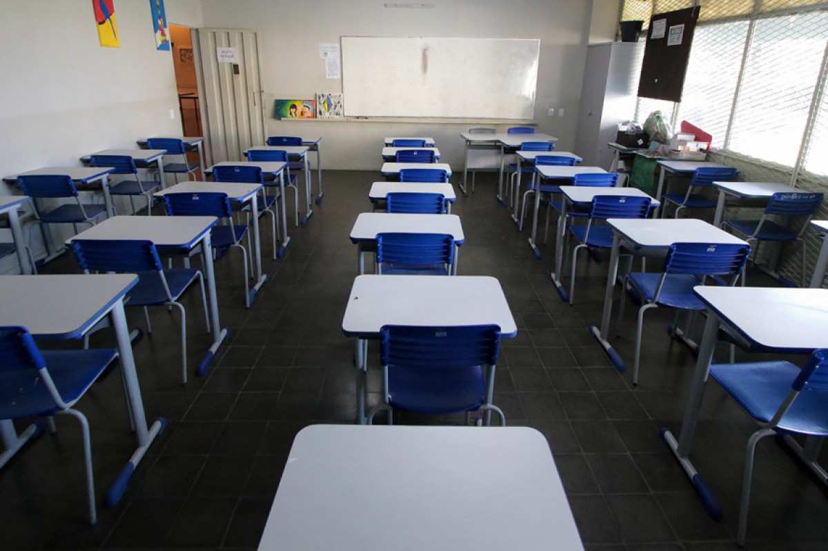 sala de aula estadual escola estadual 