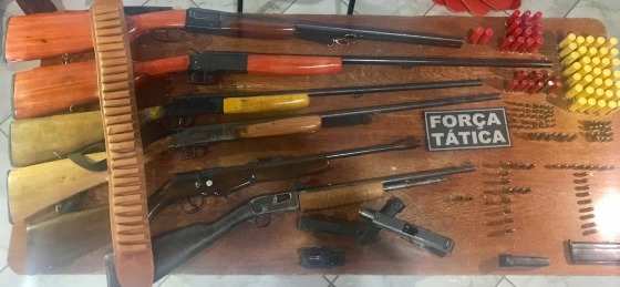 armas apreendidas