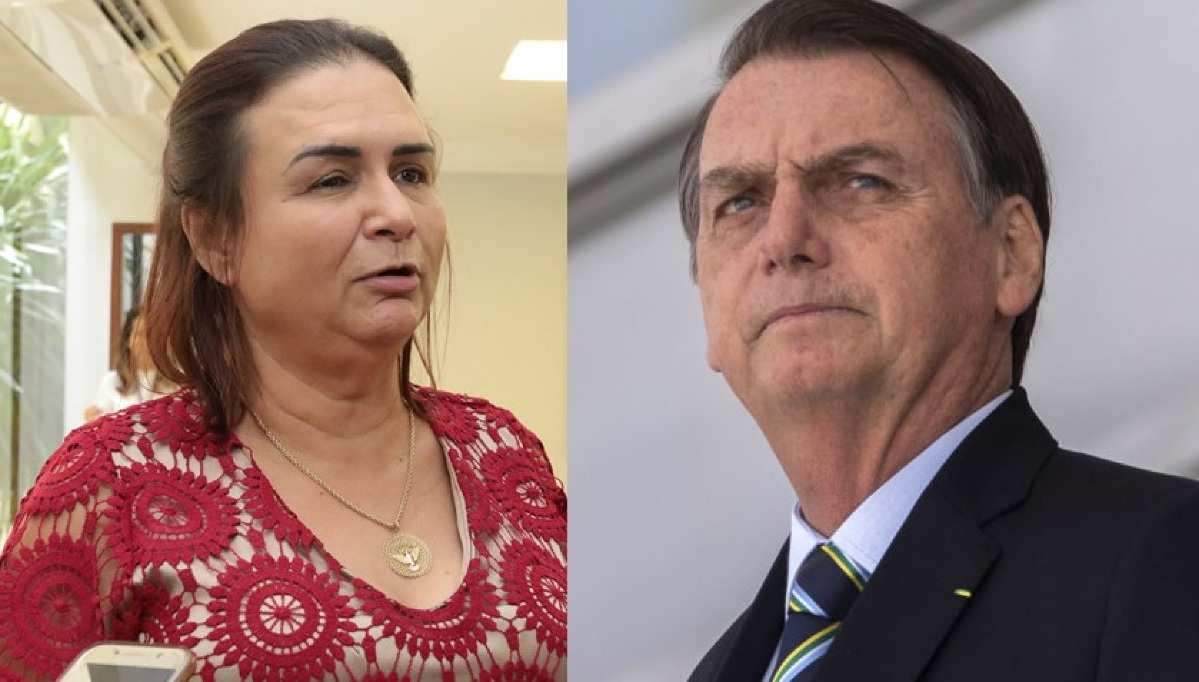 Rosa Neide e Bolsonaro