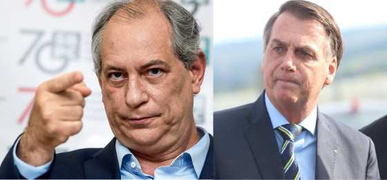 Ciro Gomes e Jair Bolsonaro