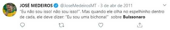 Tweets José Medeiros