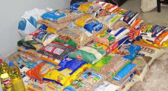 Arrecadação de alimentos