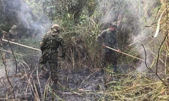 forças armadas incêndio 