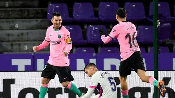 Barcelona e Real Valladolid se enfrentam pelo Campeonato Espanhol