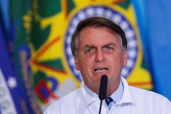 Presidente Jair Bolsonaro durante cerimônia no Palácio do Planalto 12/01/2021
