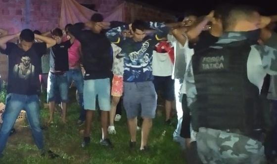 Festa de facção criminosa