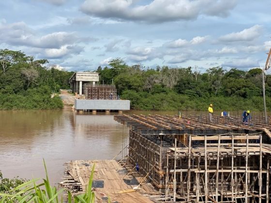 Ponte que ligará Cuiabá a Várzea Grande