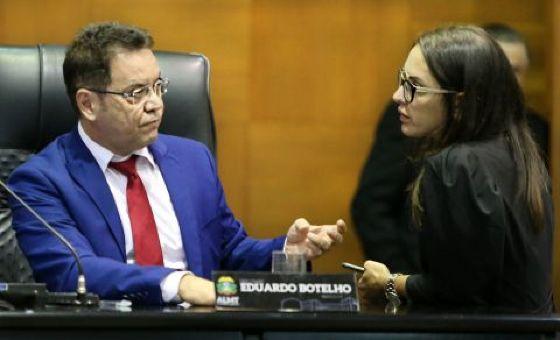 Botelho cita “sonho” de Janaina em assumir Presidência da ALMT: “tudo ao seu tempo”