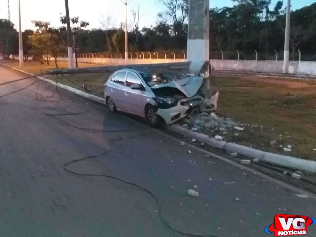 acidente em várzea grande, mulher dorme ao volante