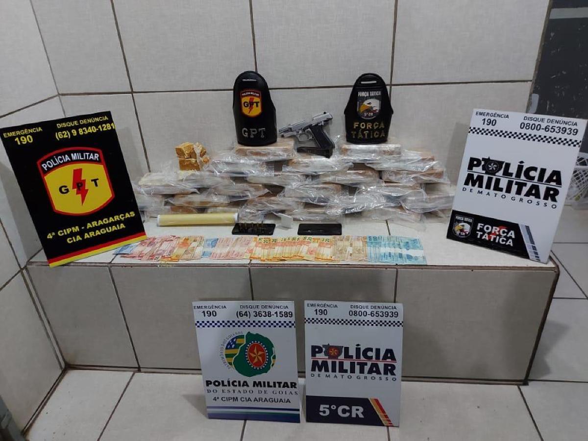 PM prende casal que usava casa para distribuir drogas