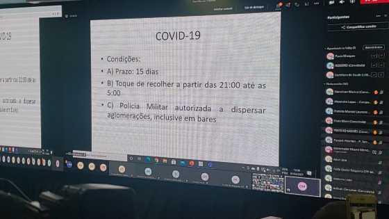 Governo "acaba" com bares lotados durante pandemia