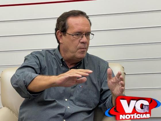 secretário de Viação e Obras de VG, Luiz Celso