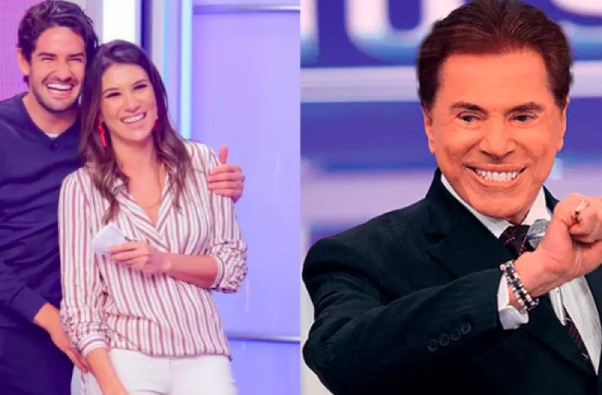 Silvio Santos Brinca com Alexandre Pato