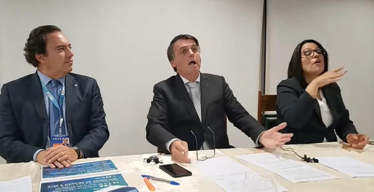 vgnotícias_Bolsonaro live falta de ar