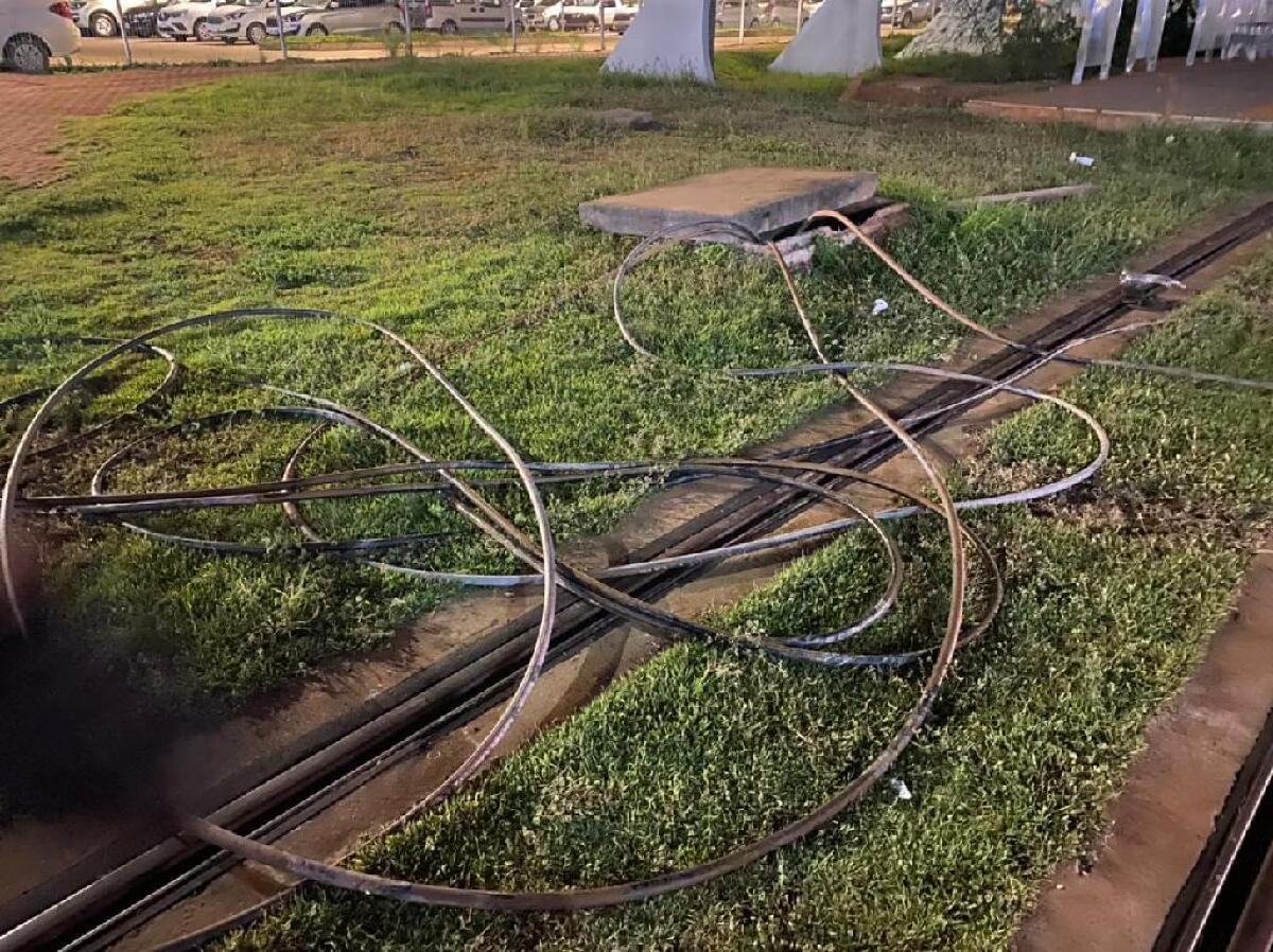 VG Notícias; VGN; prisão; apreensão; Várzea Grande; furto; fiação VLT; PMMT