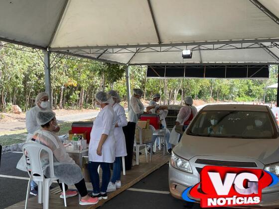 Vacinação no Parque Berneck