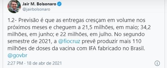 vgnotícias_bolsonaro vacinação