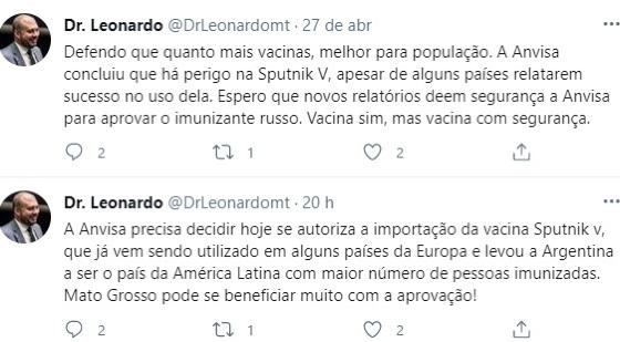 vgnotícias_deputado DR Leonardo publicação