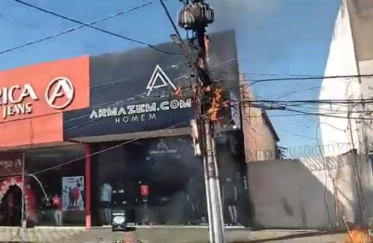 VGN; transformador; fogo; avenida Couto Magalhães; Corpo de Bombeiros; Guarda Municipal