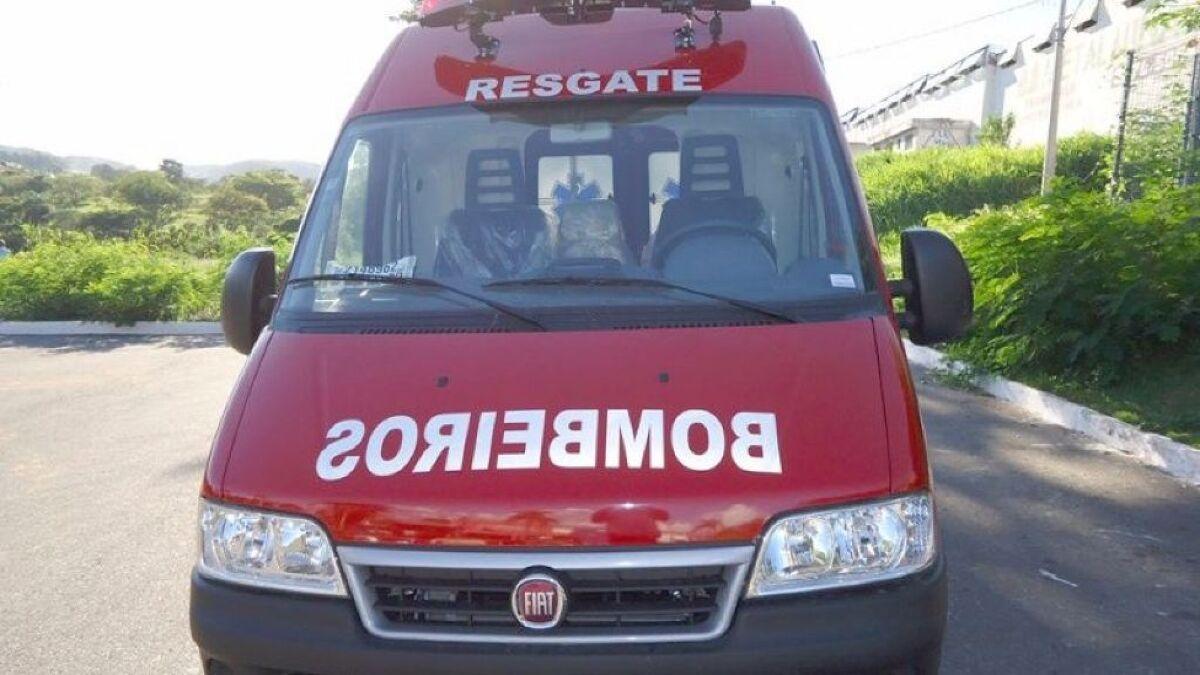 Bombeiros, acidente