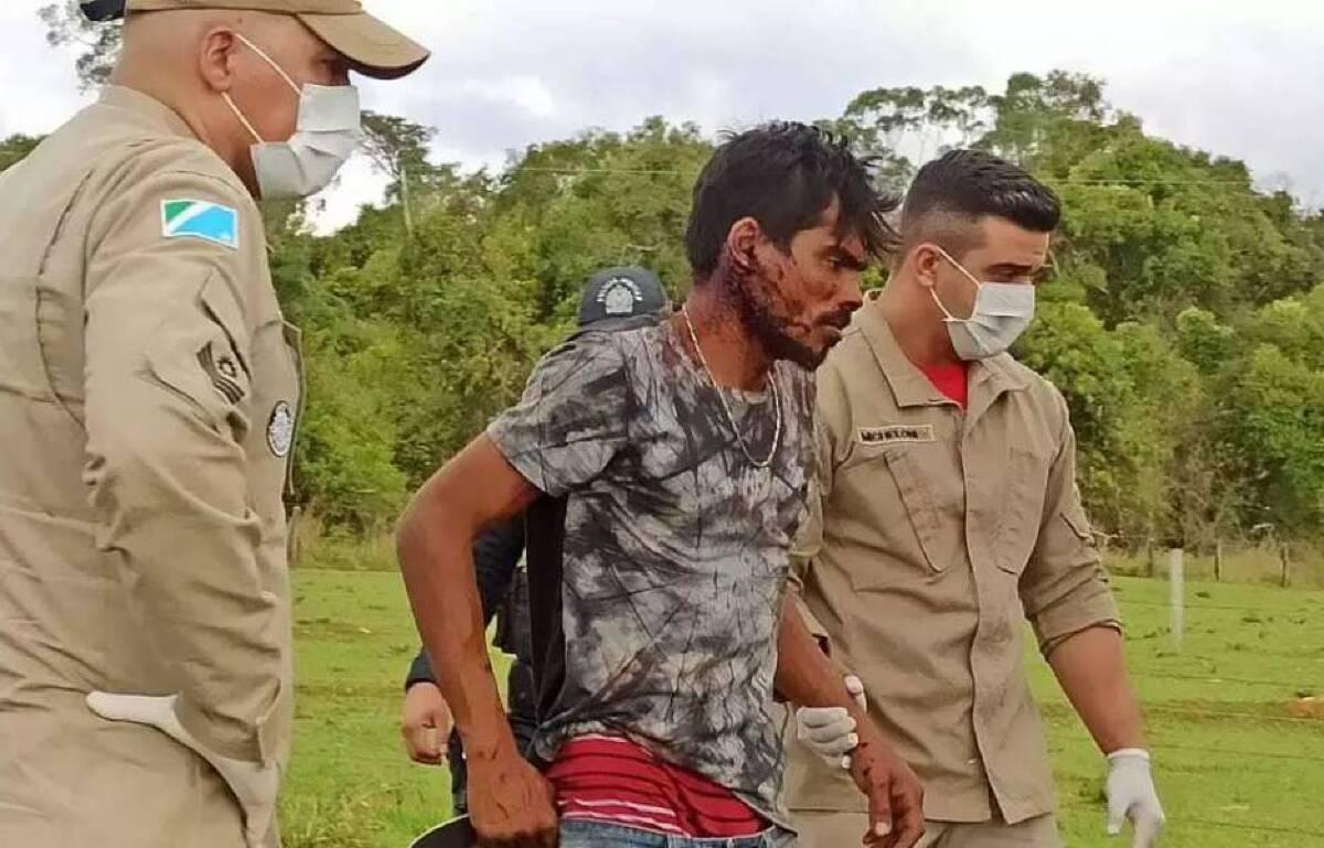 VGN; espancado; semelhança; Lázaro Barbosa; Mato Grosso do Sul