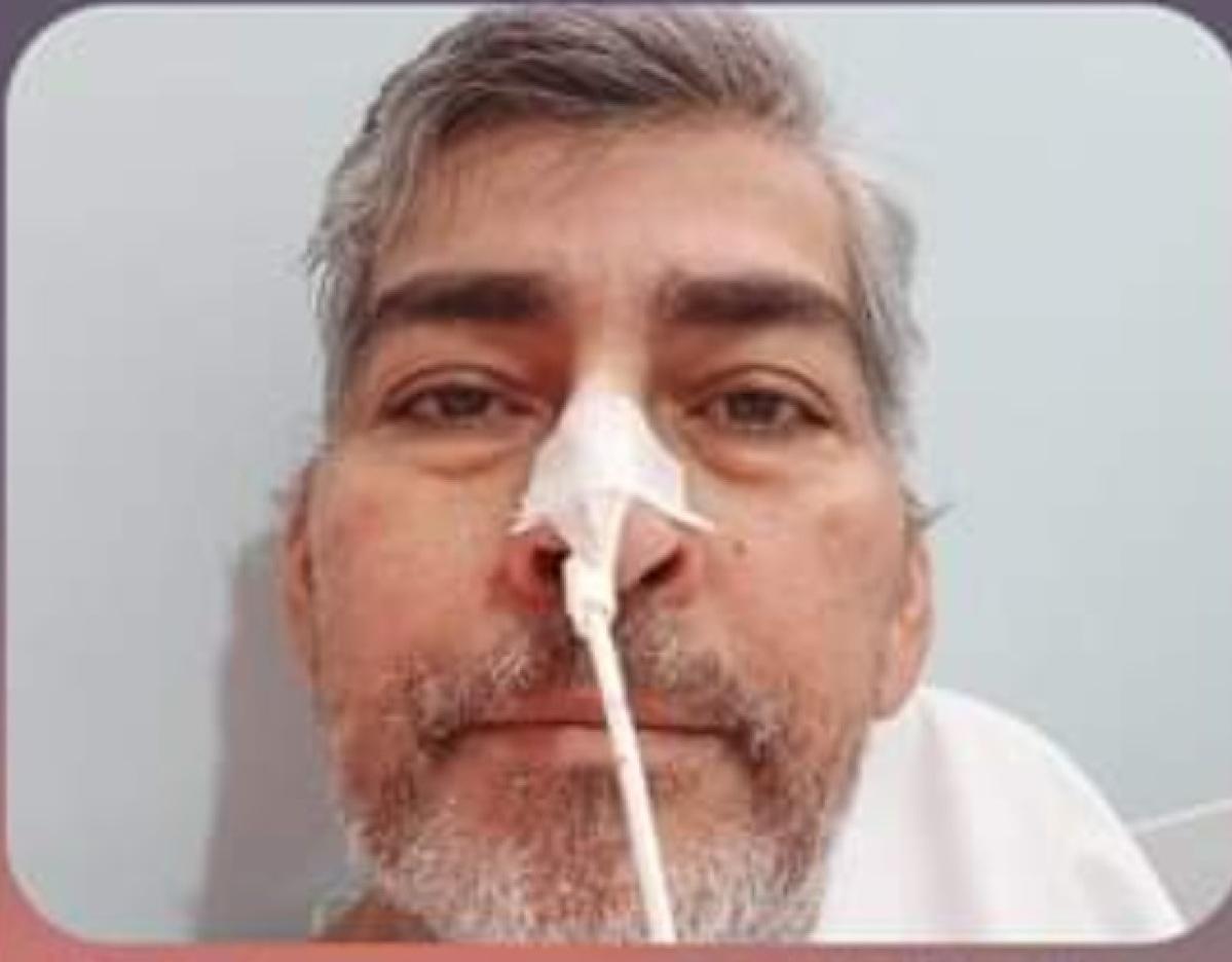 VGN; Reinaldo; câncer; estômago; tratamento; Cuiabá; Goiânia; UTI aérea; 
