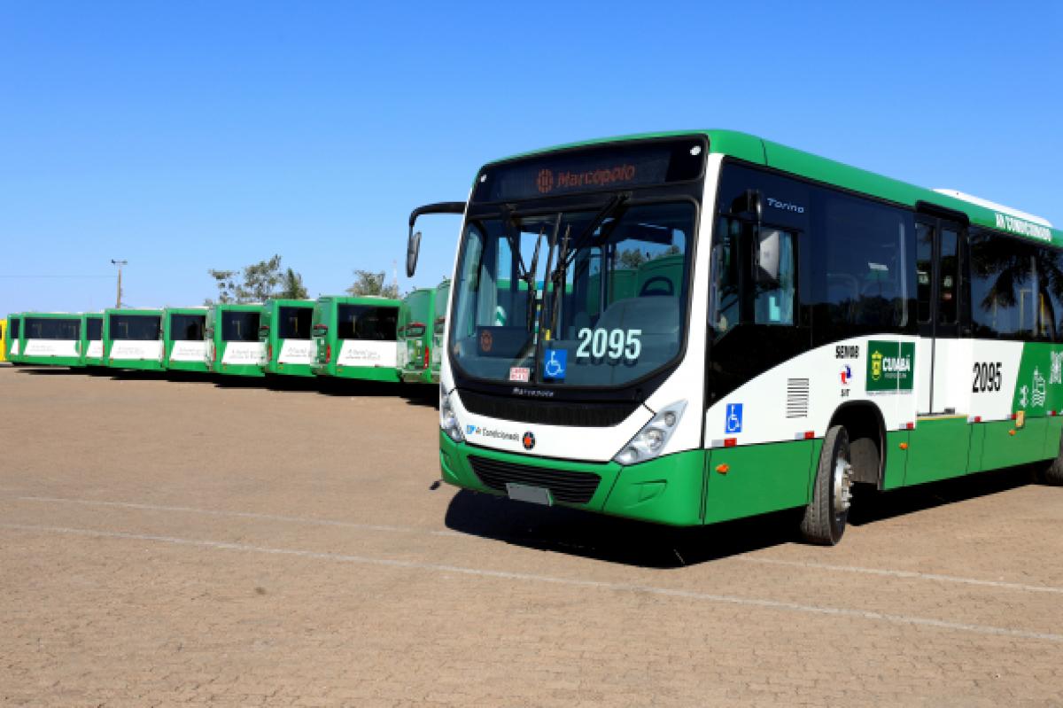 frota de ônibus Cuiabá 