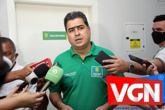 Prefeito de Cuiabá, Emanuel Pinheiro (MDB) 