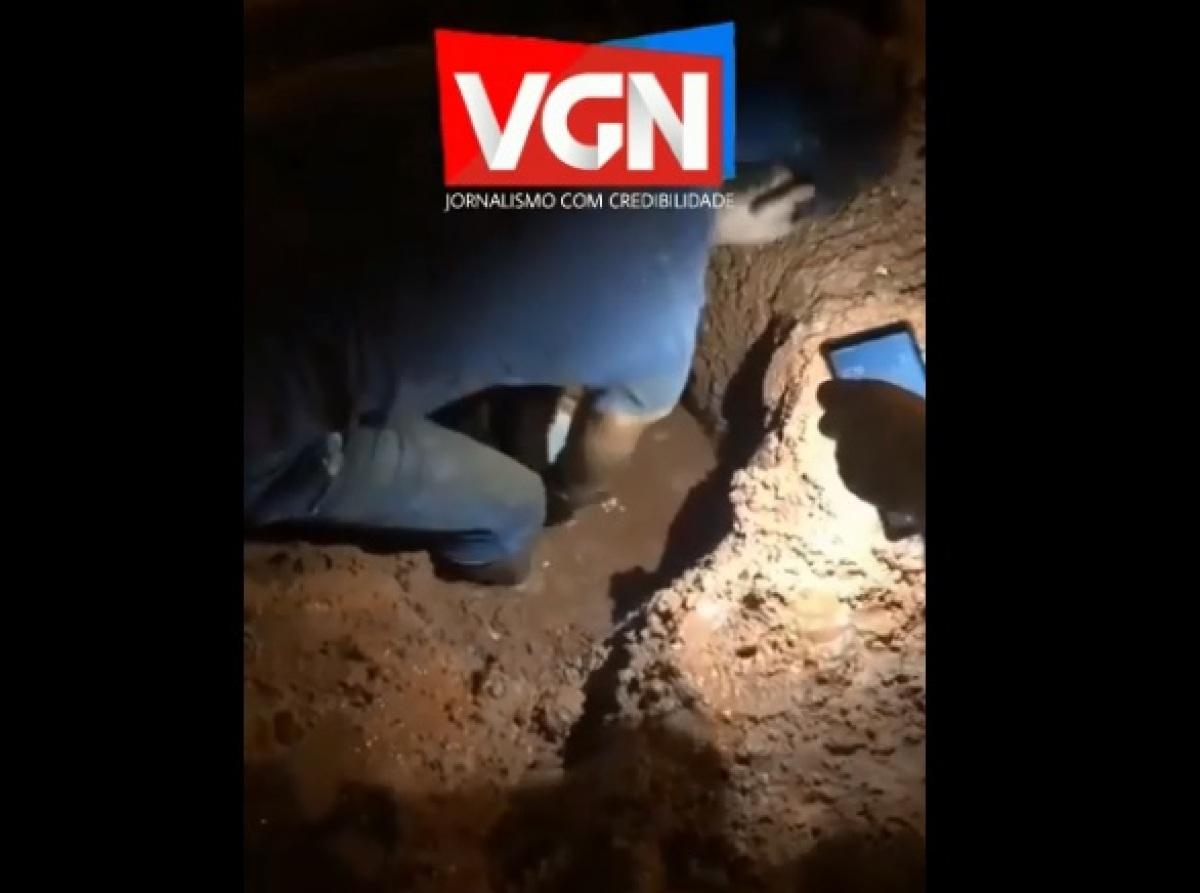 VGN; vazamento; falta de água; Várzea Grande; moradores; inconformados; desperdício