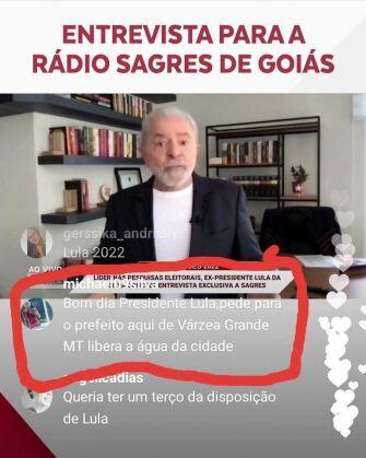 lula agua vg