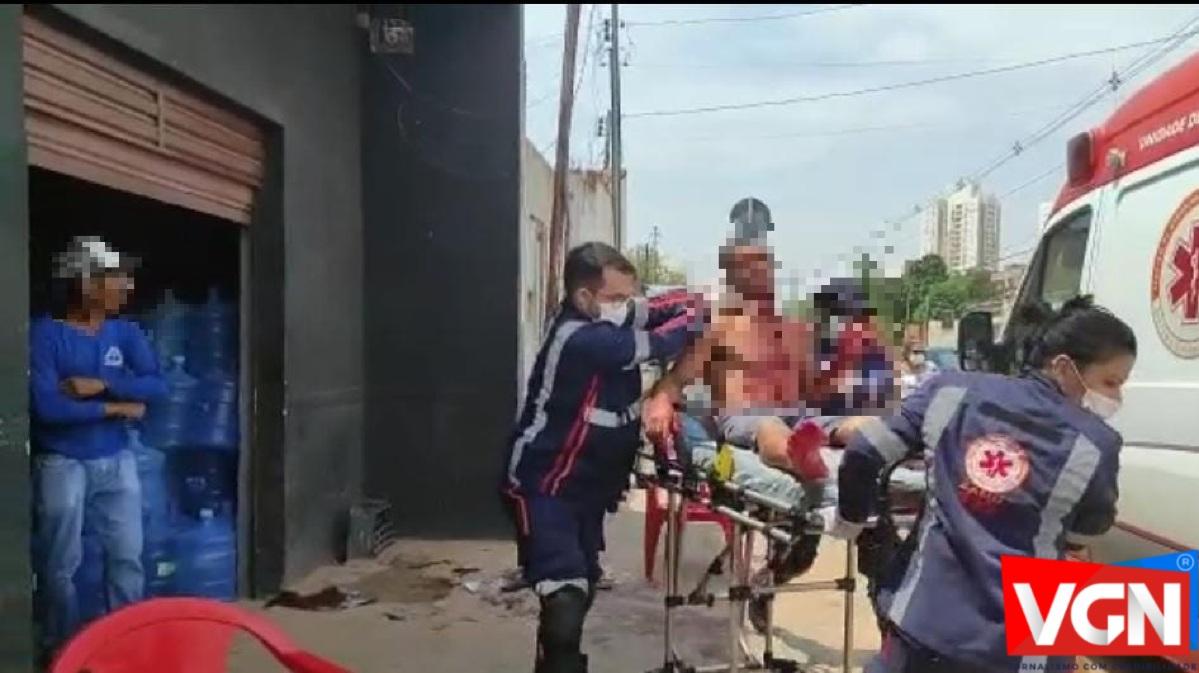 VGN; briga de bar; Altas da Boa Vista; Cuiabá; esfaqueado