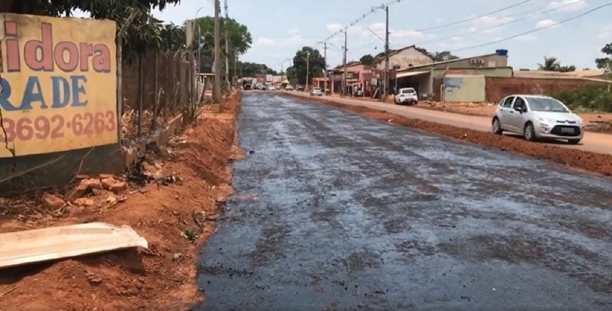 VGN; pavimentação asfáltica; derrubada de muro; residência; descaso; Prefeitura; Várzea Grande