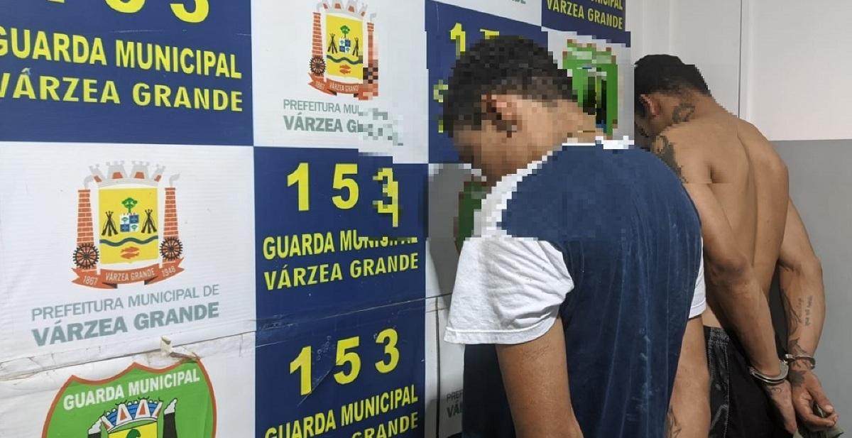 VGN; dupla; prisão; roubos; arma de fogo; Cuiabá; Várzea Grande; Guarda Municipal