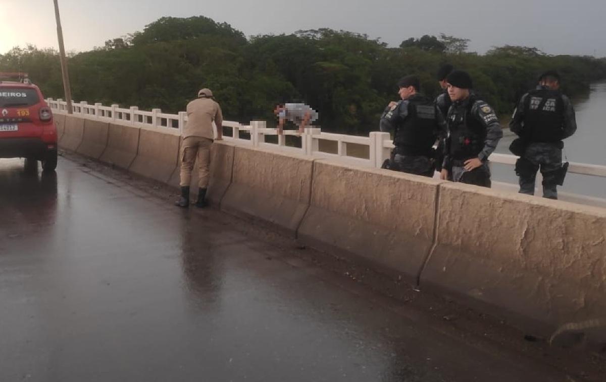 VGN; tentativa de suicídio; homem; salvo; Polícia Militar; bombeiros