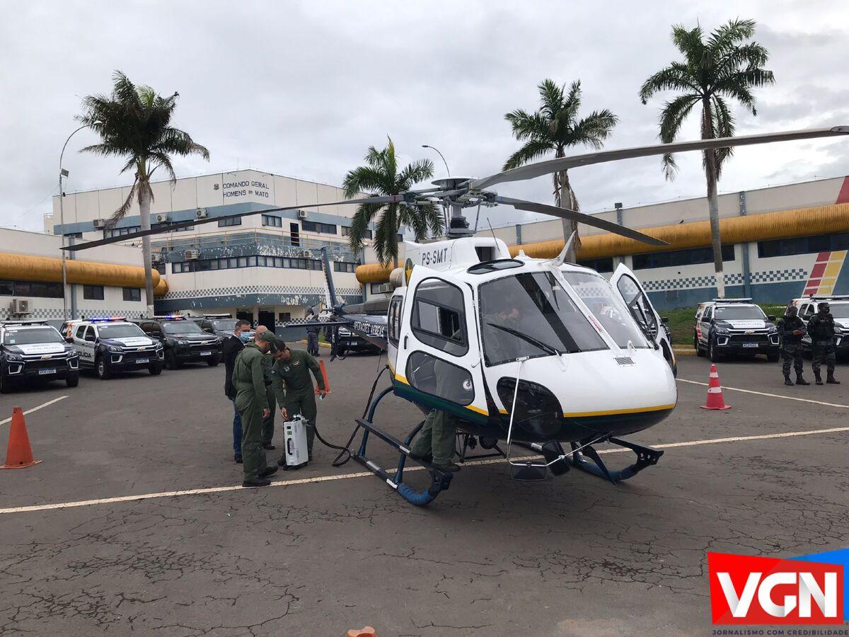 ENTREGA DE NOVAS VIATURAS E HELICÓPTERO