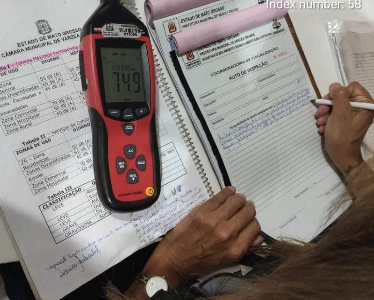 VGN; fiscalização; operação sossego; proprietários; bares; conveniência; desrespeito; som alto; Várzea Grande