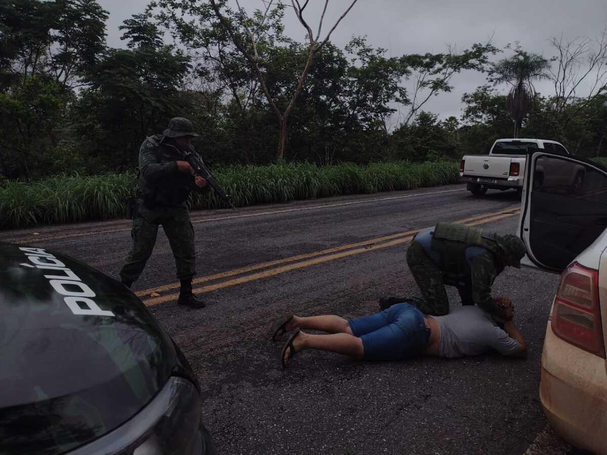 VGN; prisão; apreensão; cocaína; Poconé; Cuiabá; PMMT; Batalhão Ambiental