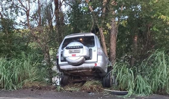Pajero acidente