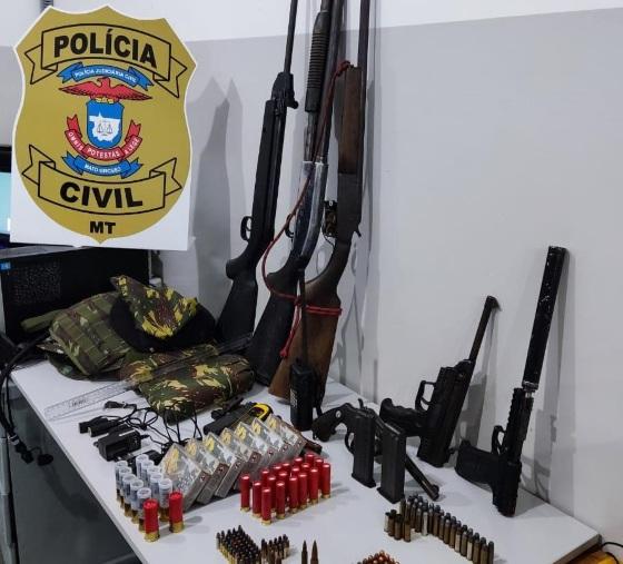 VGN; armas; munições; apreensão; prisão; operação; Letífero