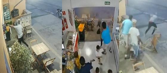 Assaltante vai roubar mercearia com arma de "mentirinha" e leva pior em MT