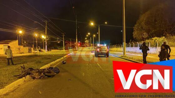 Grave acidente na AV.31 de Março em frente ao cisc Parque do lago.
