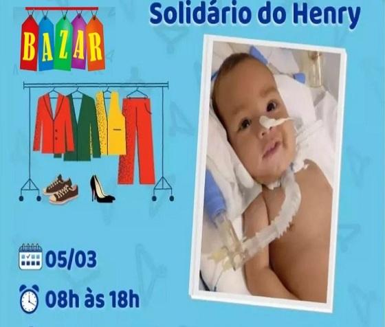 Henry é de Várzea Grande e está internado no Hospital do Câncer de Cuiabá