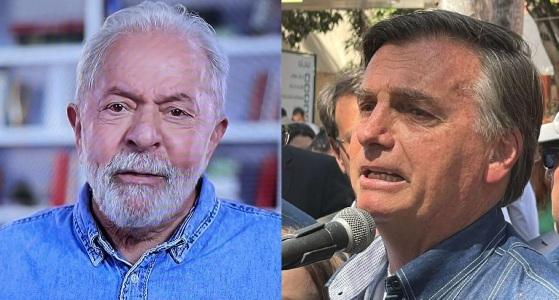 Lula tem 51% das intenções de voto; Bolsonaro, 42%