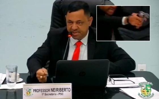 Conforme consta da decisão, Neiriberto não possui porte de arma de fogo