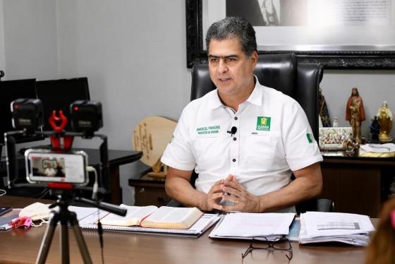 Prefeito de Cuiabá, Emanuel Pinheiro (MDB) 