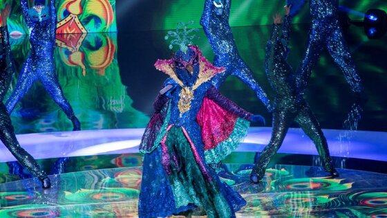 VGN; the masked singer brasil; pavão; negra li