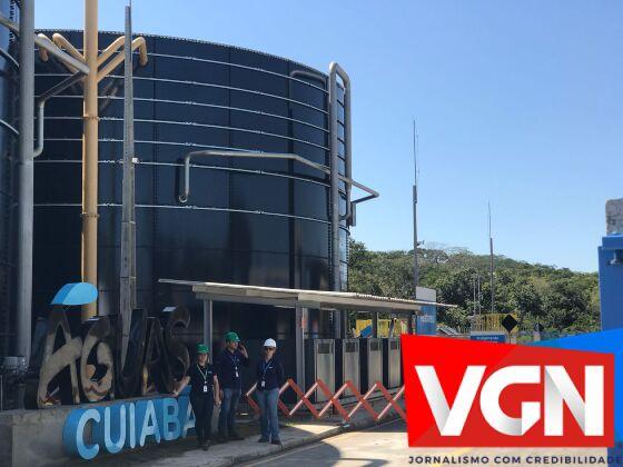 Inauguração Estação de Tratamento de Esgoto (ETE) do bairro Ribeirão do Lipa.